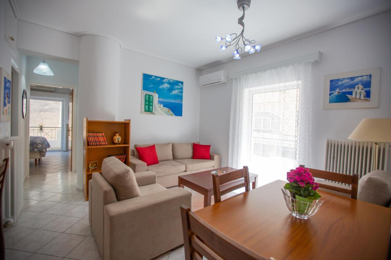 Poly'S Charming Home - City Center & Near The Beach 2Bedroom Apartment Nafpaktos Exteriör bild